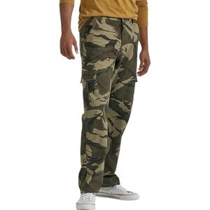 Wrangler Men’s Relaxed Fit Camo Cargo Pants 44x32 Fleece Lined NWT Work Outdoor
